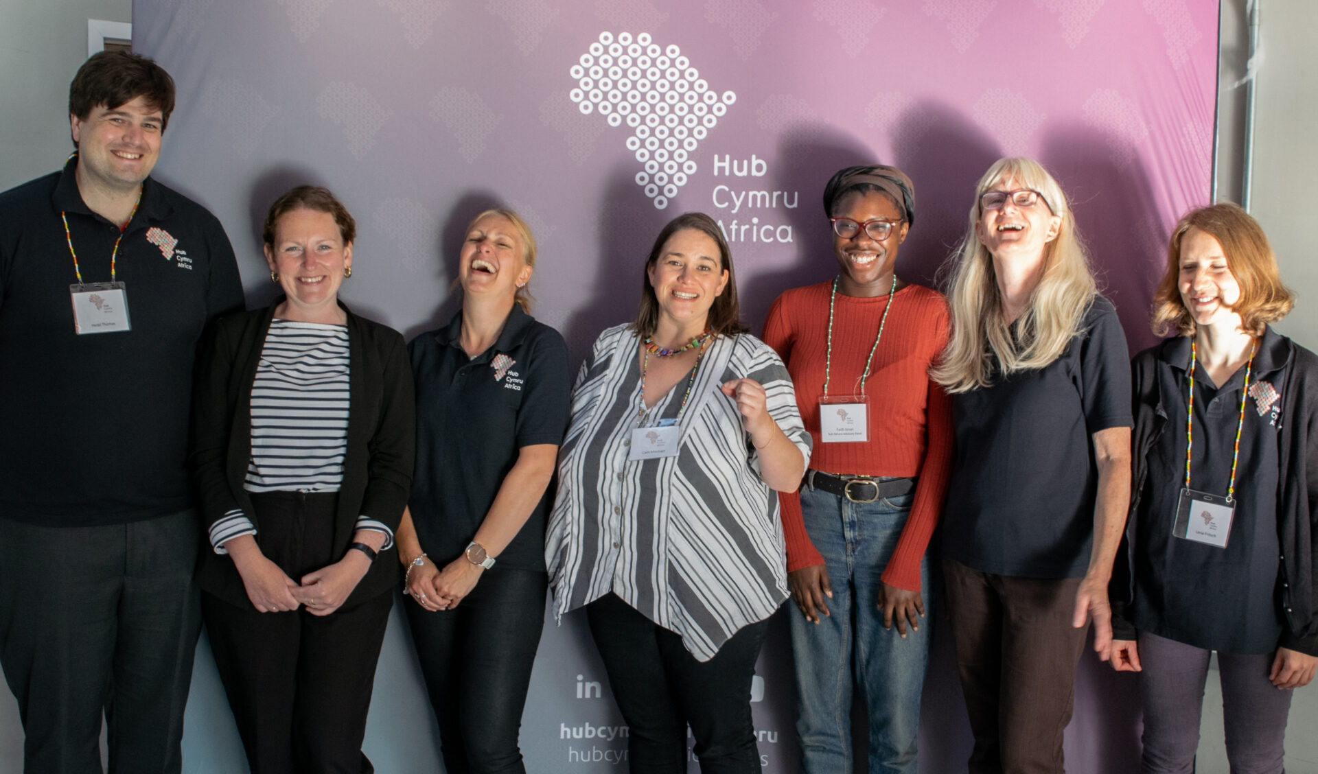 The Hub Cymru Africa team July 2022