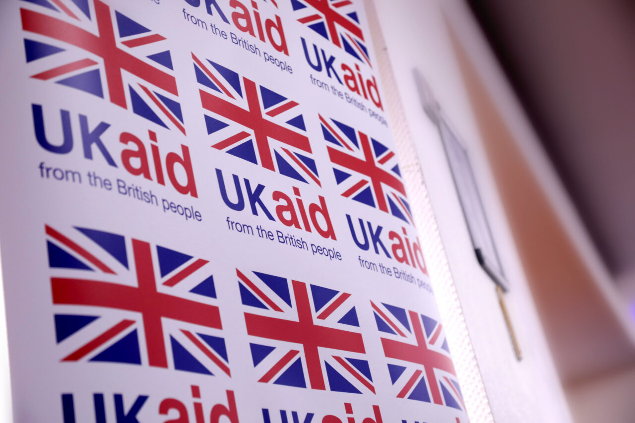 UK aid logo. Credit: DFID / Rich Taylor.