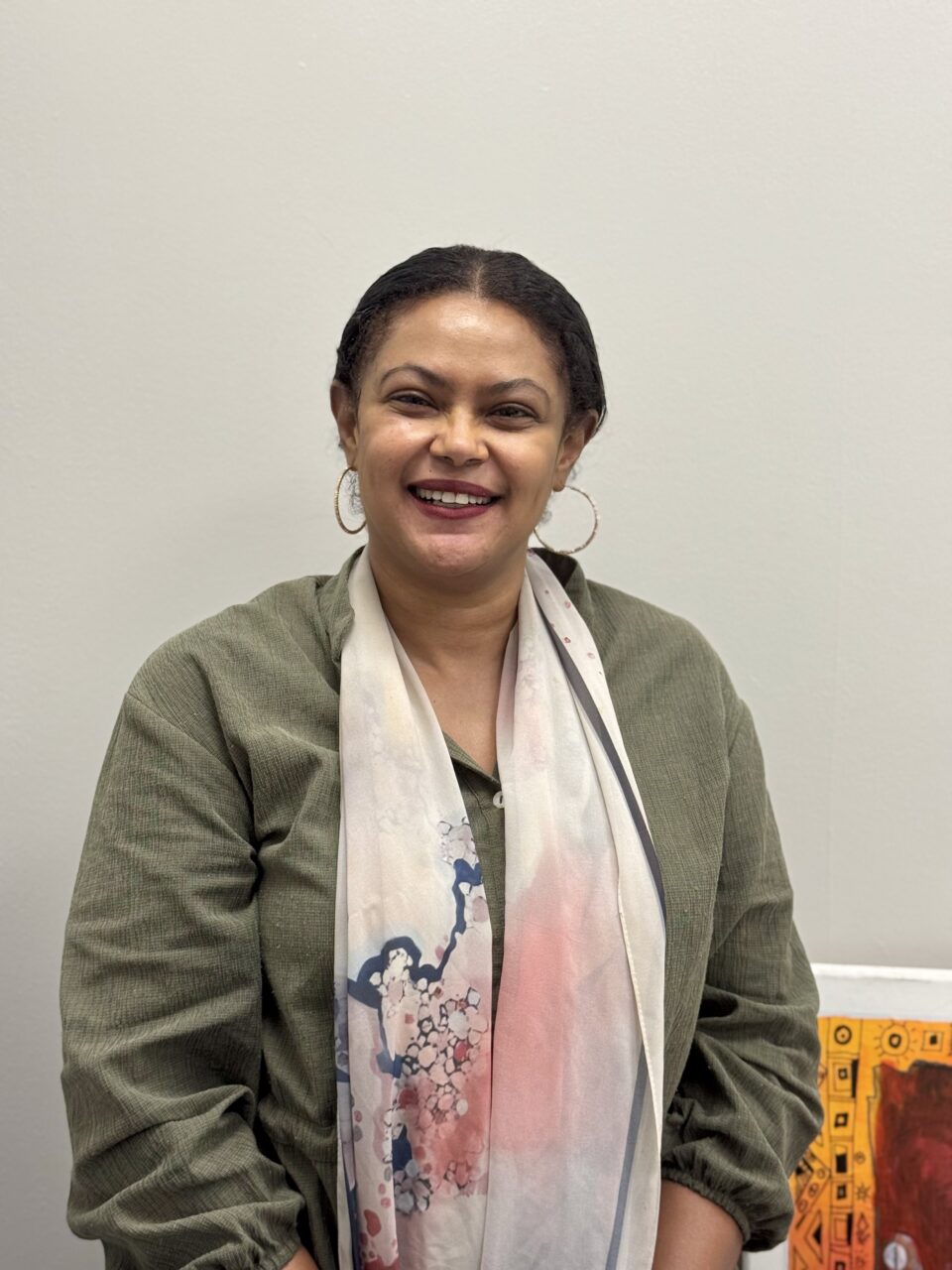 Sarra Ibrahim, Development Support Manager at Hub Cymru Africa